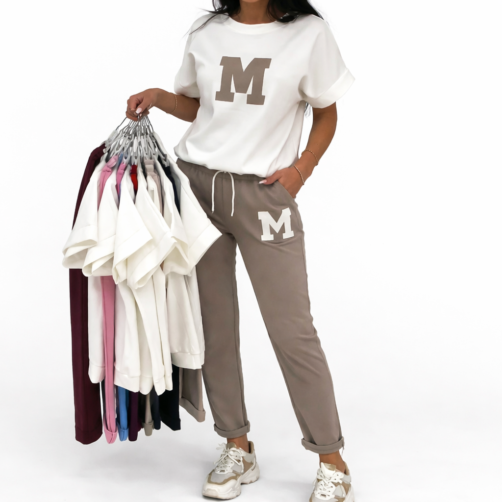 Dorella | Damen-Set, lässig, modern, gemustert
