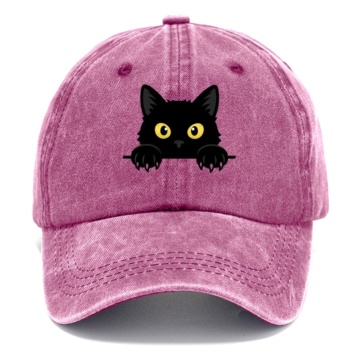 Quinnley | Schwarze Katze - Klassische Mütze