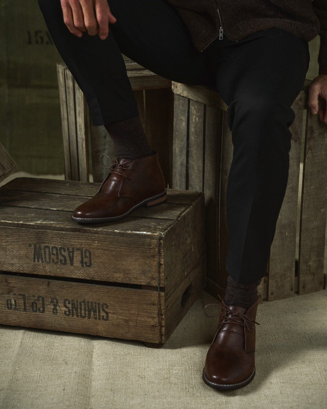 Helvaro | Herren Lederstiefel im urbanen Stil