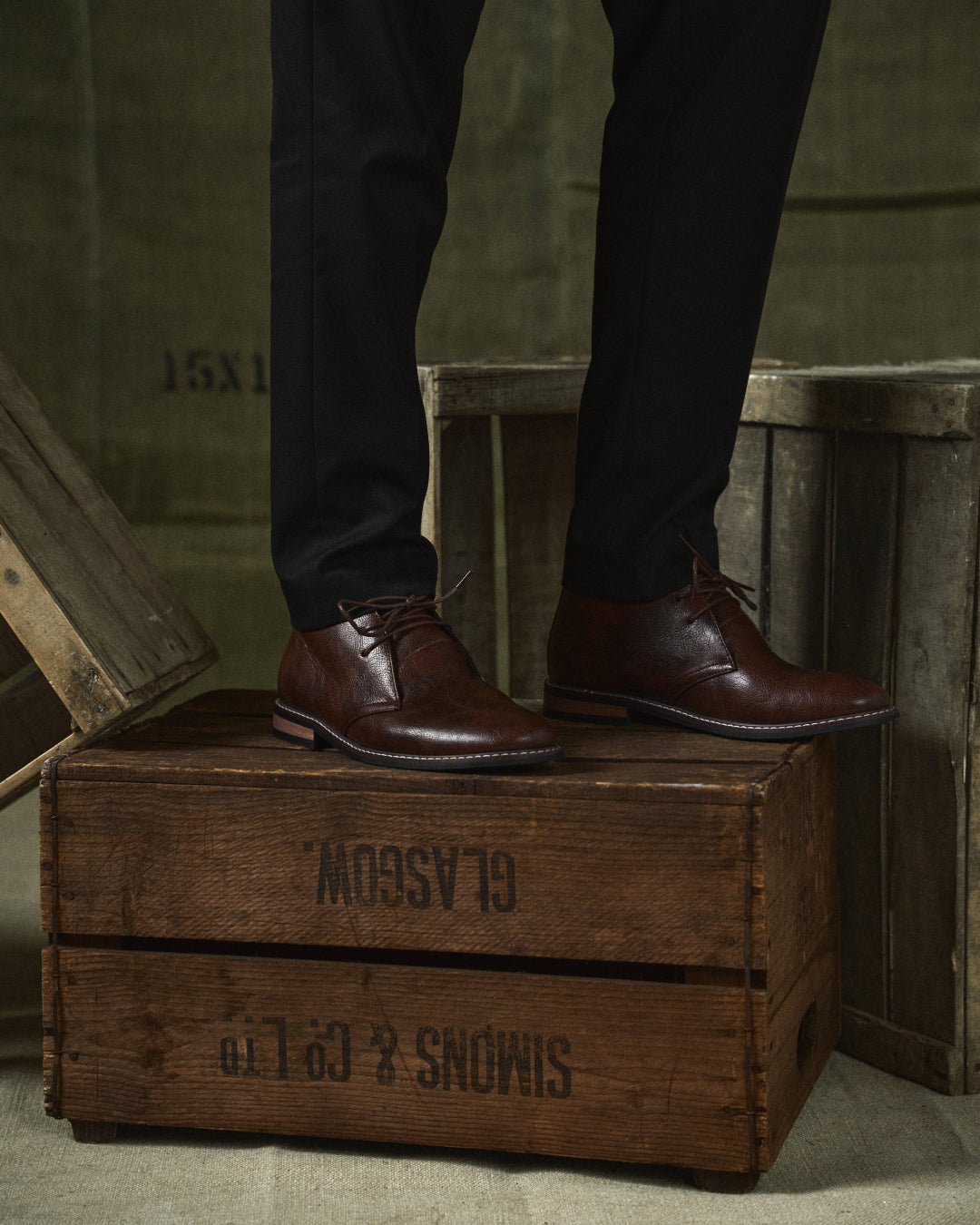 Helvaro | Herren Lederstiefel im urbanen Stil