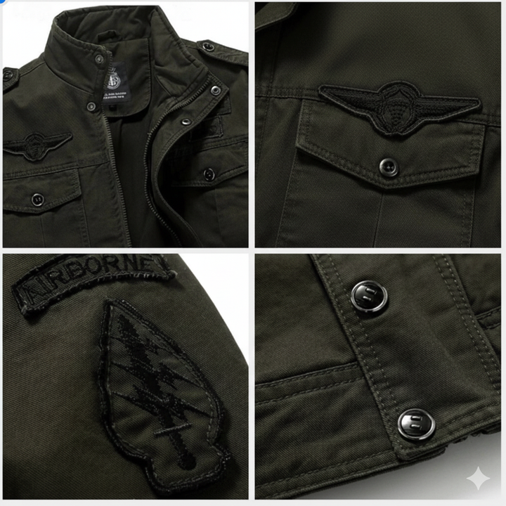 Caelor | Strukturierte Militärjacke