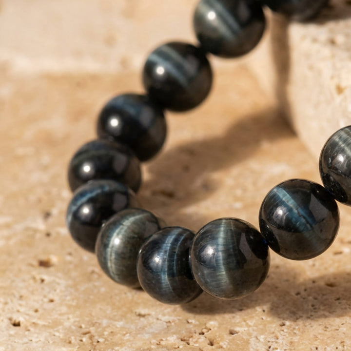 Delirae | Armband "Schutzengel" aus Falkenauge