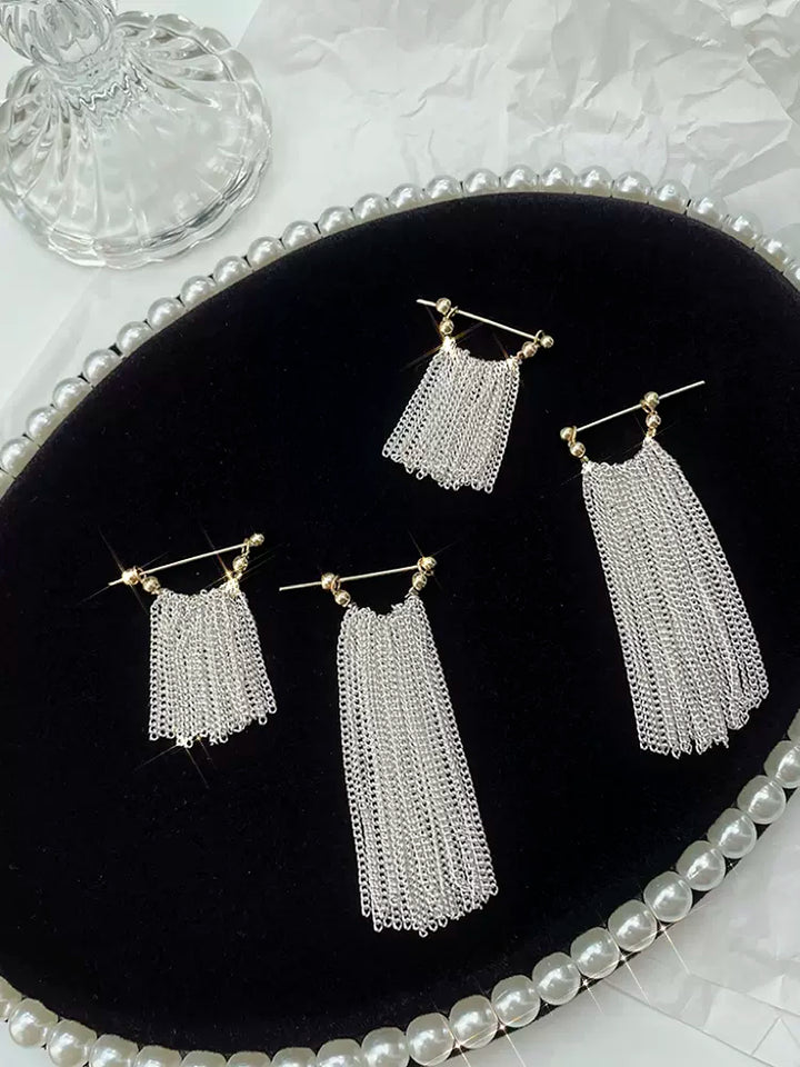 Ursa | Dynamisches Kaskaden-Quasten Schmuck-Set