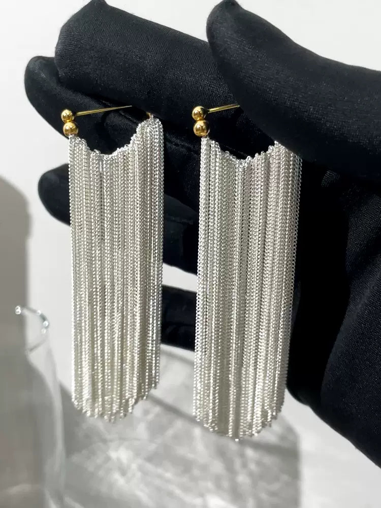 Ursa | Dynamisches Kaskaden-Quasten Schmuck-Set