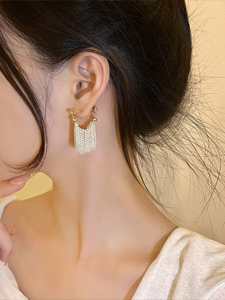 Ursa | Dynamisches Kaskaden-Quasten Schmuck-Set