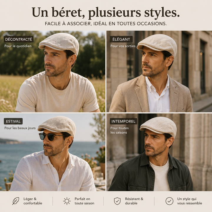 Kenton | Leichte Sommermütze für Herren