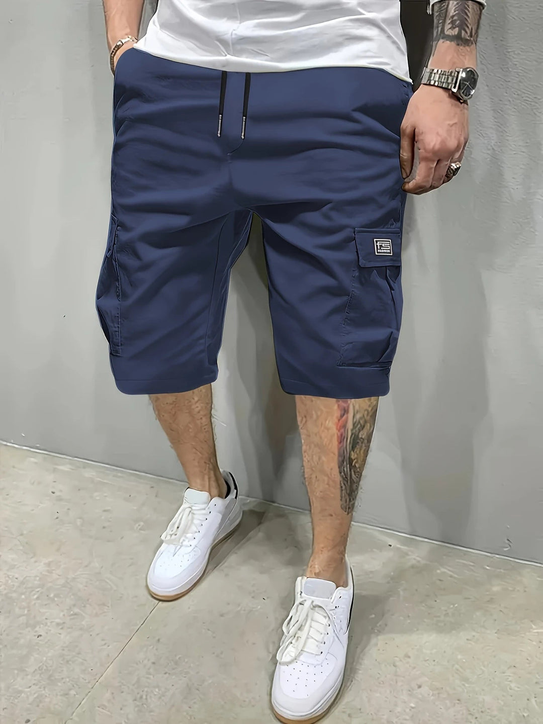 Jaxton | Baumwoll-Cargo-Shorts