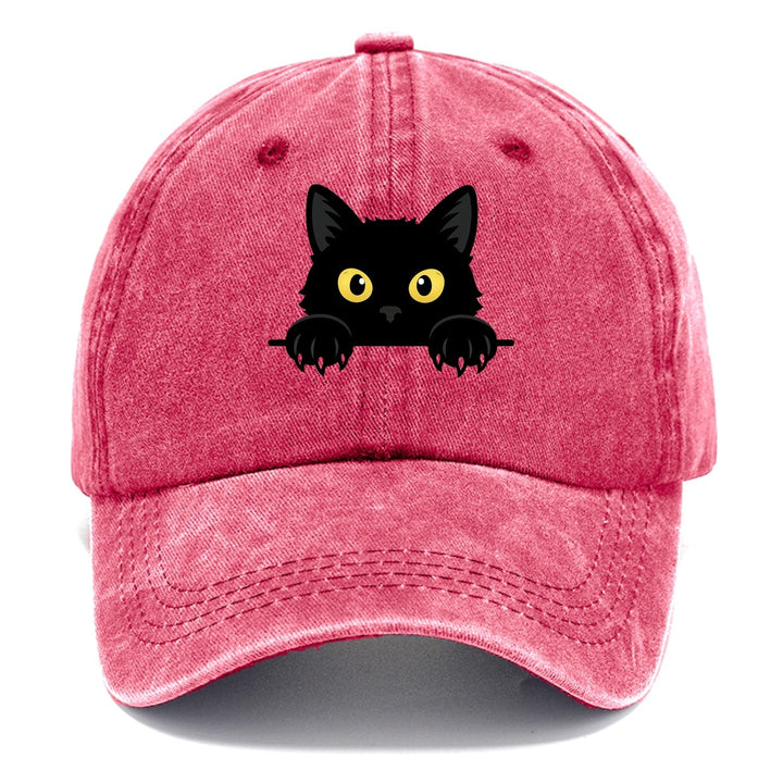 Quinnley | Schwarze Katze - Klassische Mütze