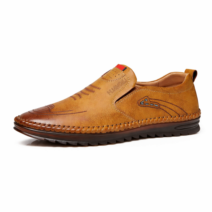 Pravino | Bequeme Leder-Tennis mit rutschfester Sohle