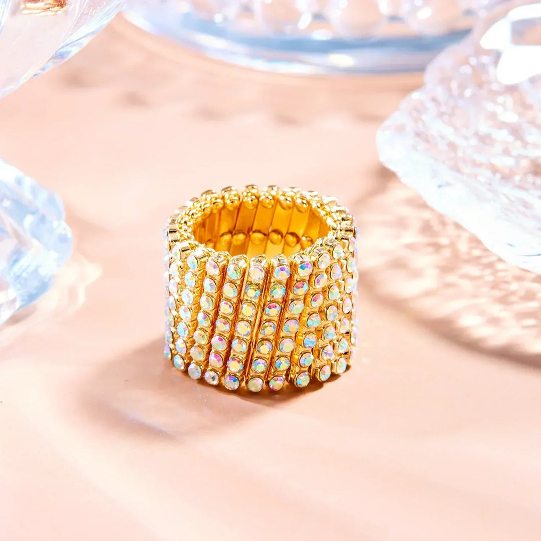 Carys | Set aus Ring und Armband in elegantem Gold-Finish