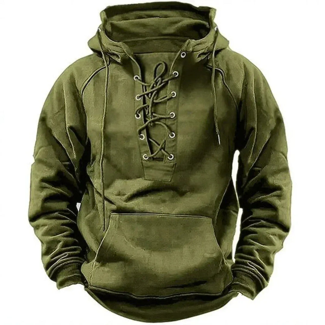 Kelvane | Herren Kapuzenpullover im Wikinger-Stil
