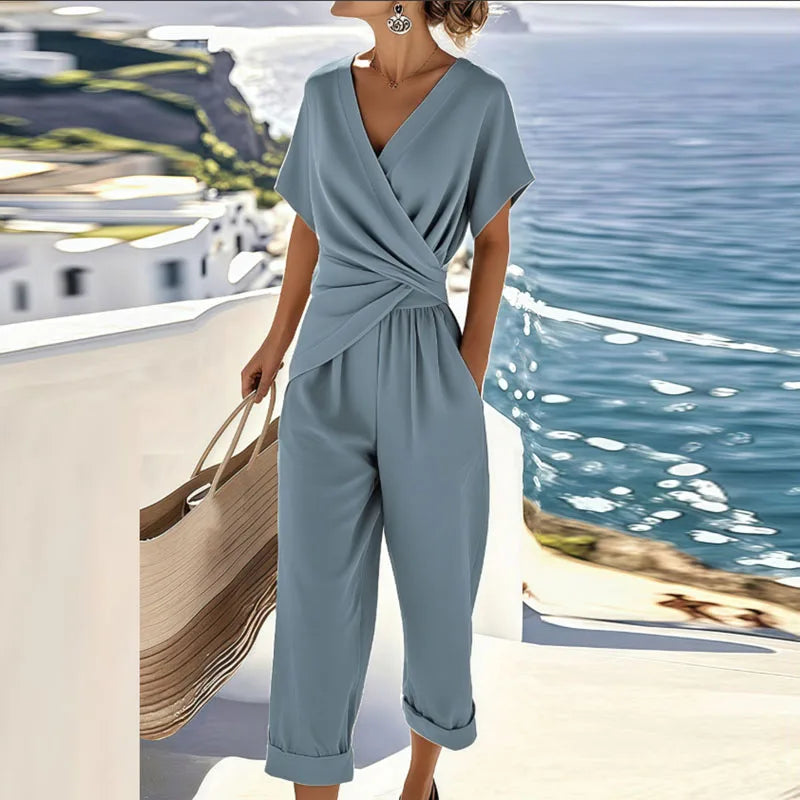Quoria | Leichter und Eleganter Sommeranzug aus 2 Teilen