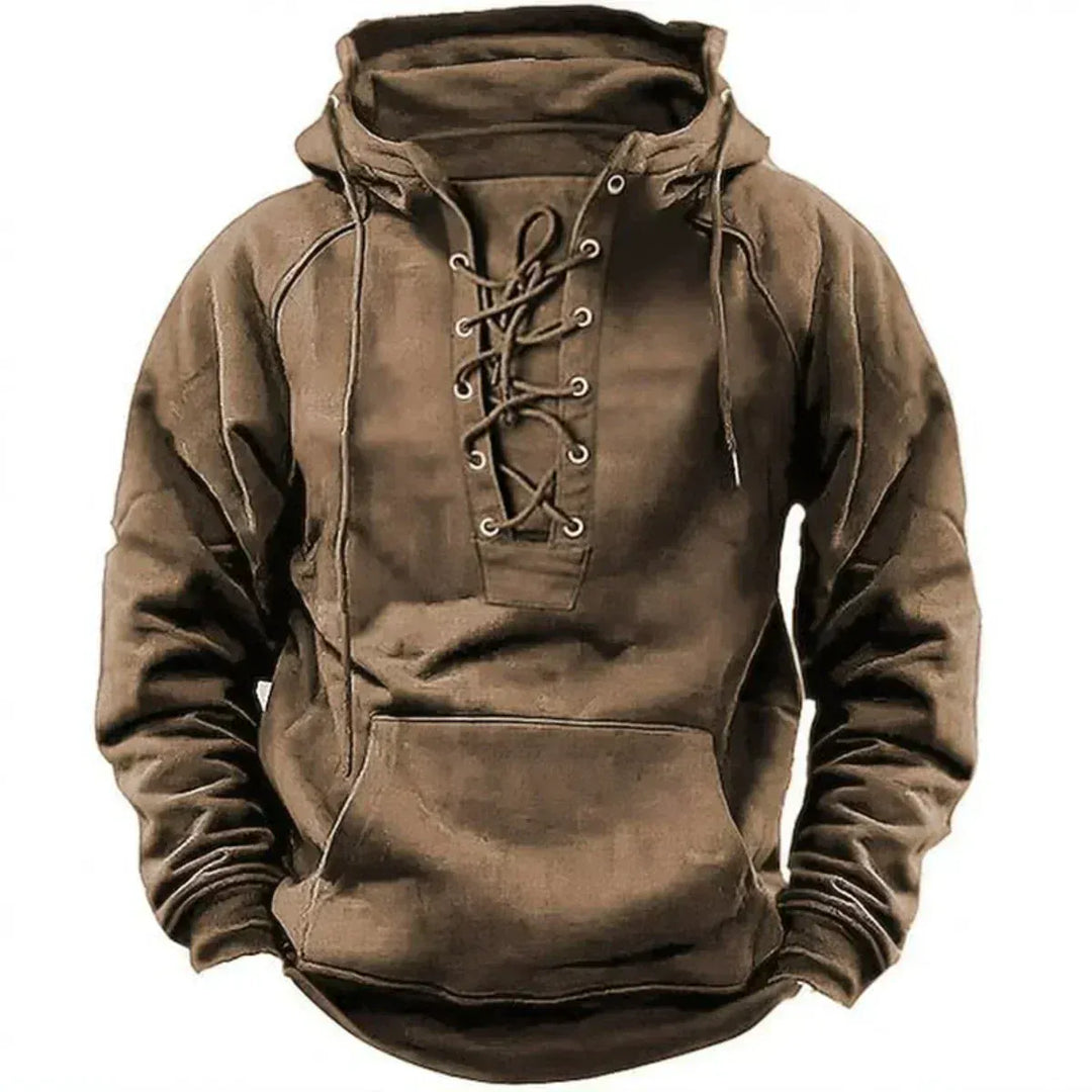 Kelvane | Herren Kapuzenpullover im Wikinger-Stil