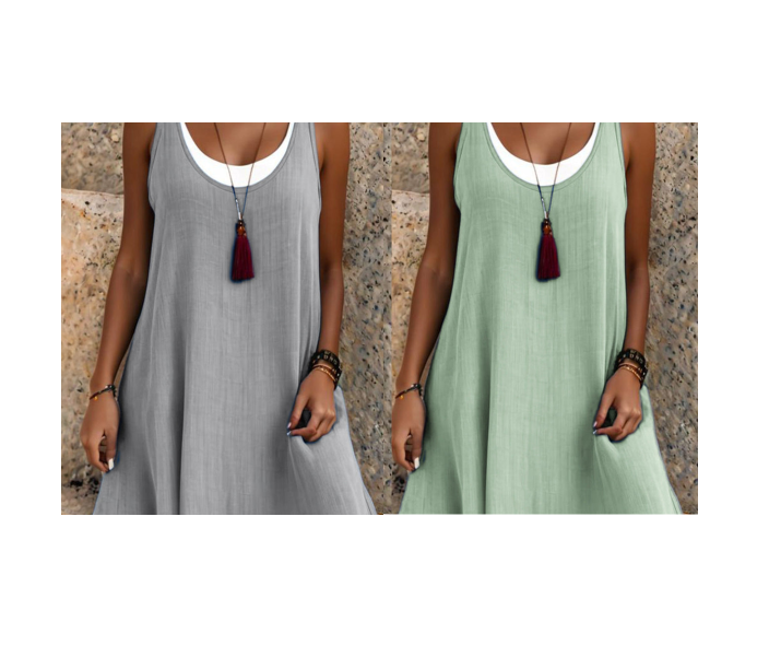 Gabrielle | Kleid mit Zwei-Teile-Effekt und Schichten-Design in Eleganter Stil