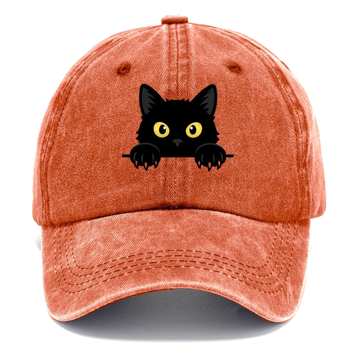 Quinnley | Schwarze Katze - Klassische Mütze