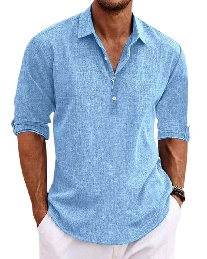 Mirelzo | Elegantes Klassisches Premium Baumwollhemd