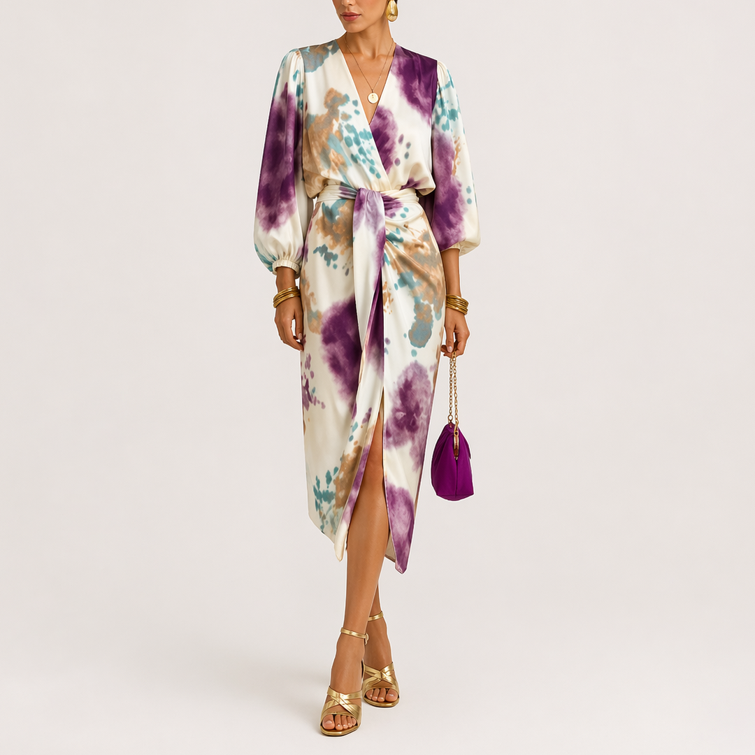 Willow | Elegantes Kleid mit V-Ausschnitt