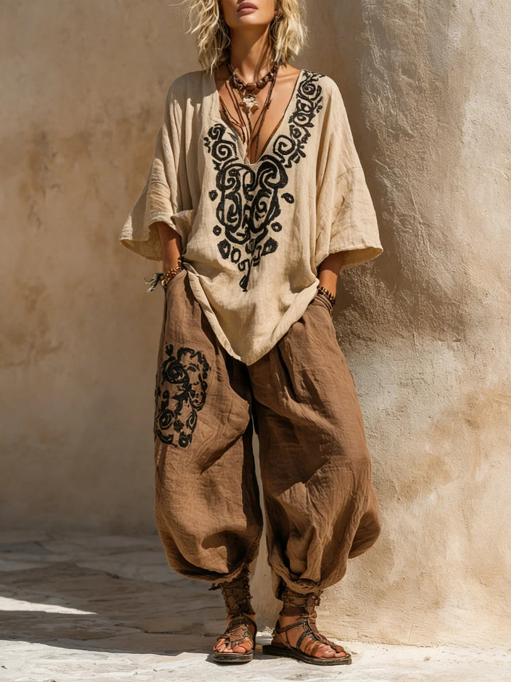 Zosia | Dreiteiliges Bohemian Nomaden Kunstset