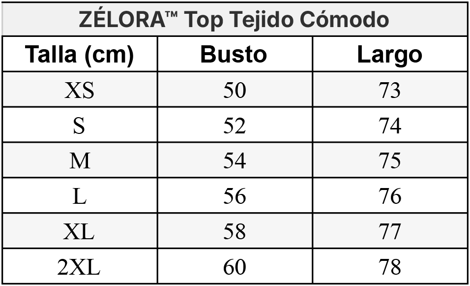 ZÉLORA | Bequemes Gewebe Top
