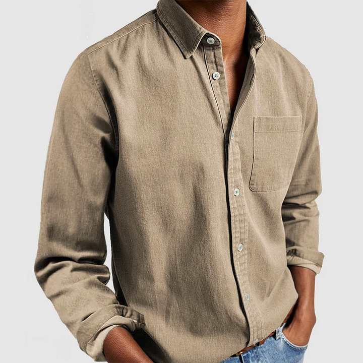 Rovanni | Classic Fit Premium Herren Freizeithemd