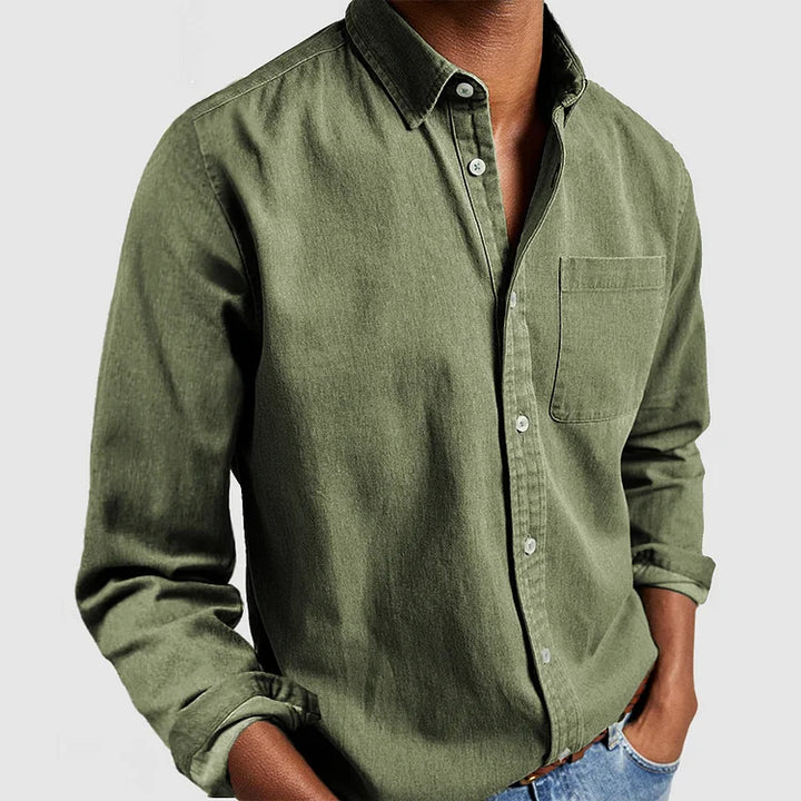 Rovanni | Classic Fit Premium Herren Freizeithemd