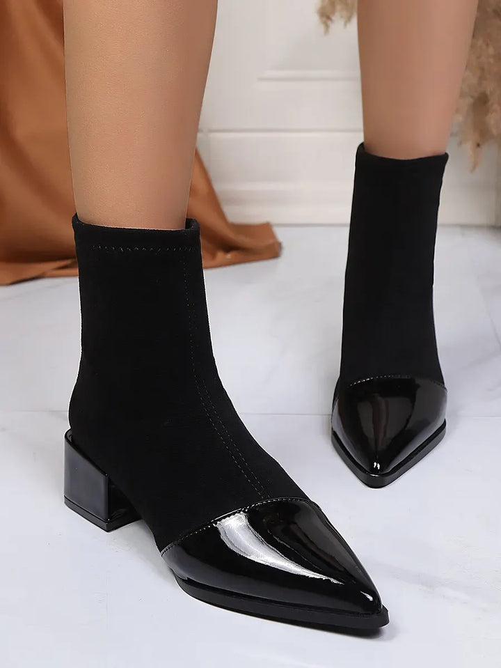 Estella | Stiefeletten mit quadratischem Absatz