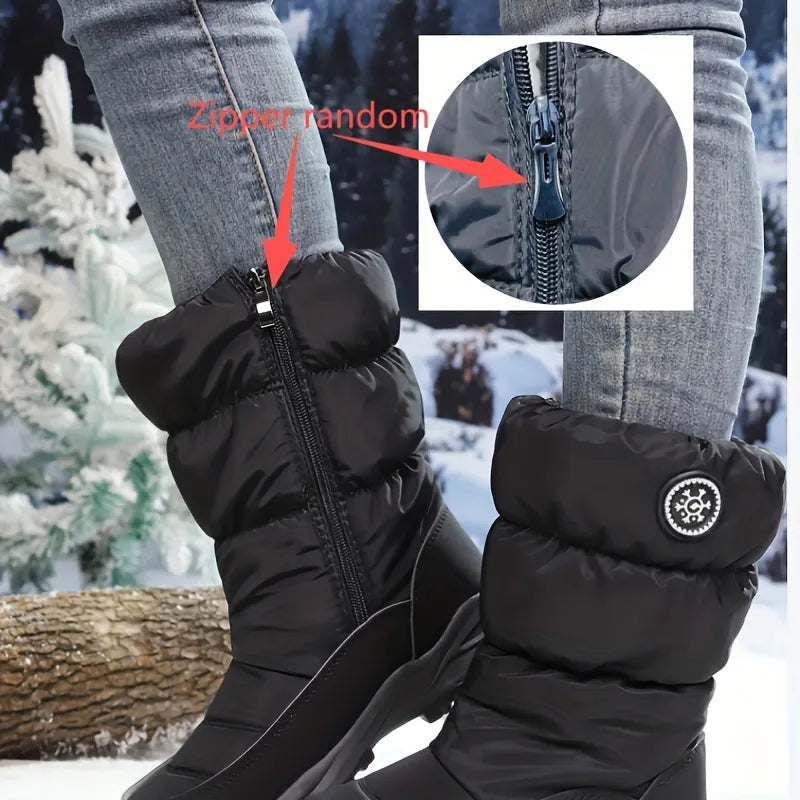 Maristella | Knöchelhohe Schneestiefel mit Warmfutter und Rutschfester Sohle