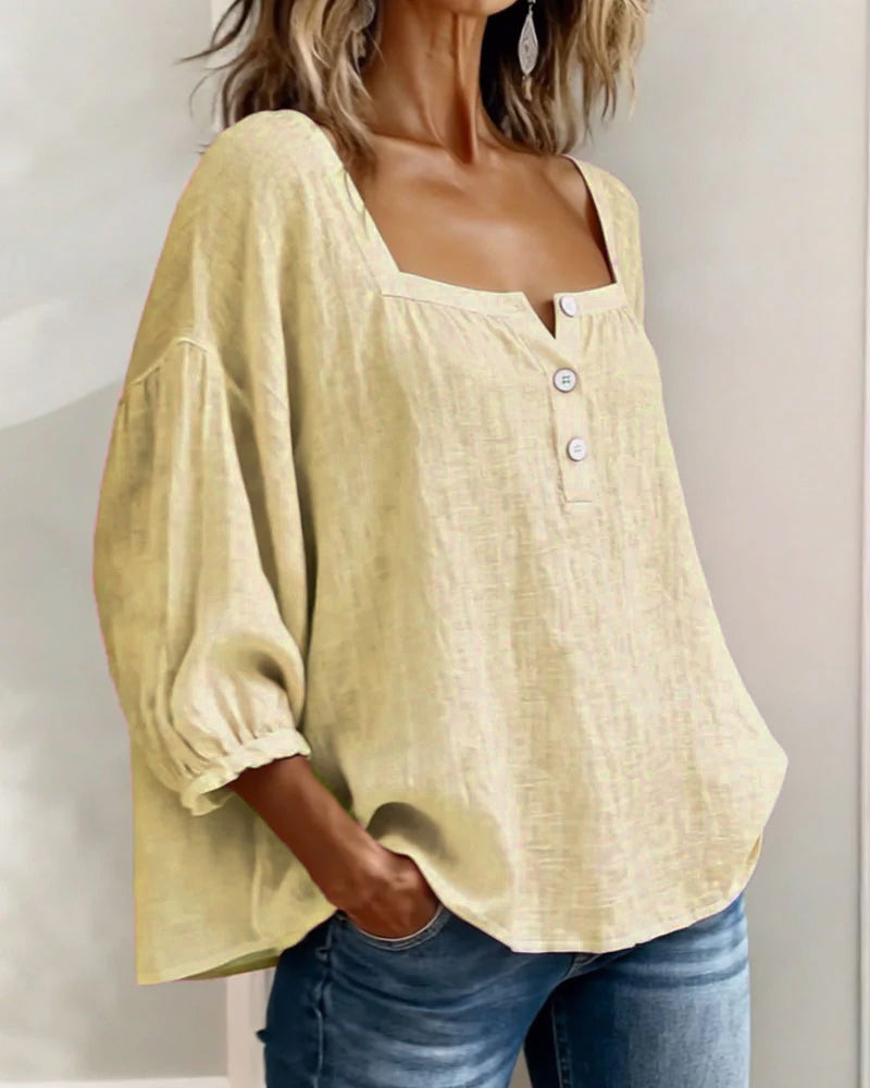 Zella | Elegante Bluse mit fließendem Schnitt und anspruchsvollem Stil