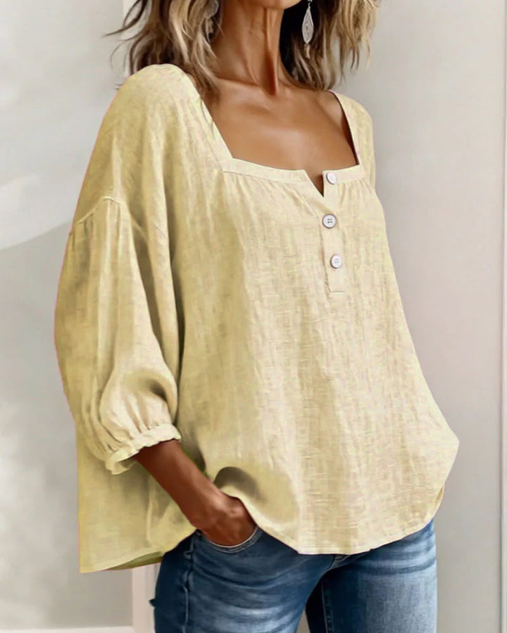 Zella | Elegante Bluse mit fließendem Schnitt und anspruchsvollem Stil