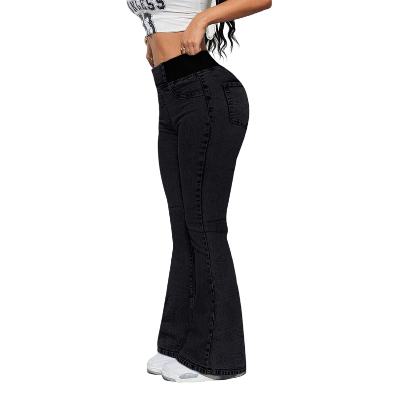 Yara | Hochtaillierte Damenjeans mit elastischen Beinen