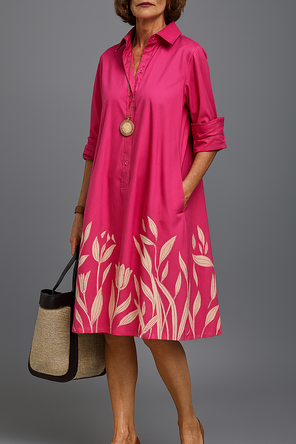 Vianne | Bequemes Midi-Kleid