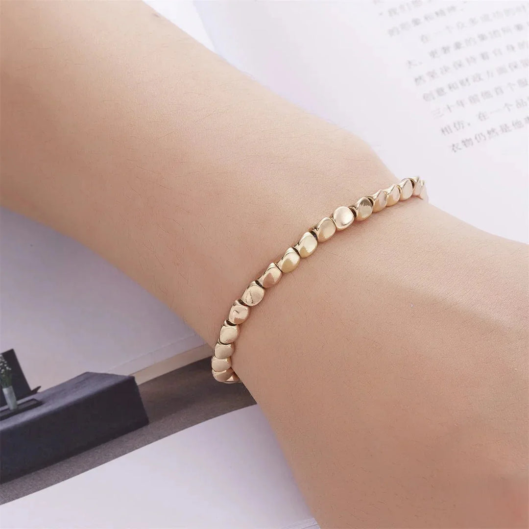 Selira | Armband aus tibetischen Kupferperlen mit natürlicher Energie