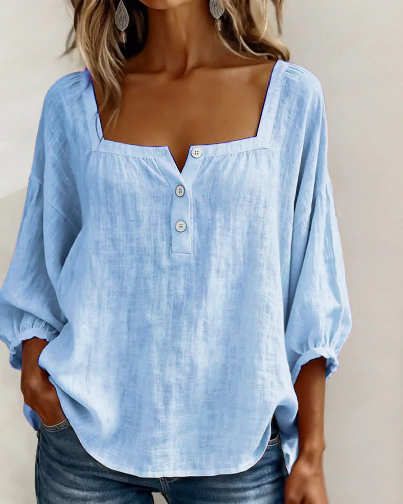 Zella | Elegante Bluse mit fließendem Schnitt und anspruchsvollem Stil