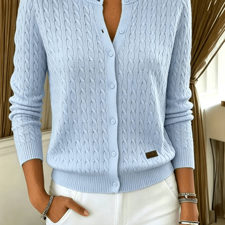 Ingrid | Strick-Cardigan mit Knöpfen
