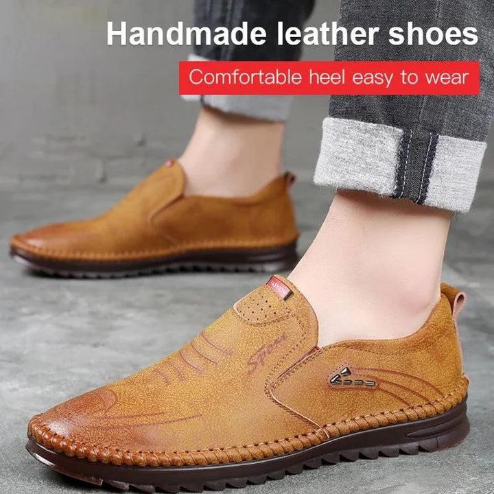 Pravino | Bequeme Leder-Tennis mit rutschfester Sohle
