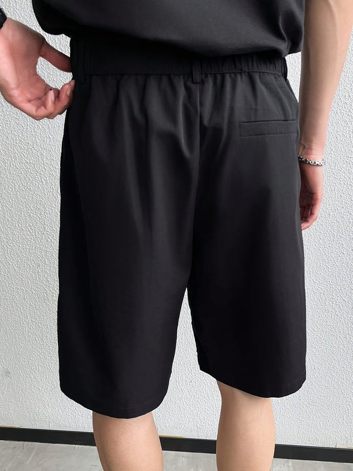 Evoxine | Plissierte Shorts für Herren im modernen Casual-Stil