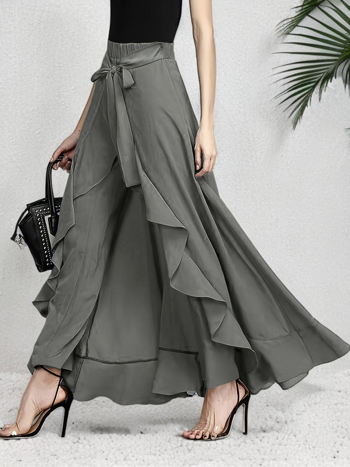 Amara | Elegante Gerade geschnittene Hose mit fließendem Fall und bequemem Sitz