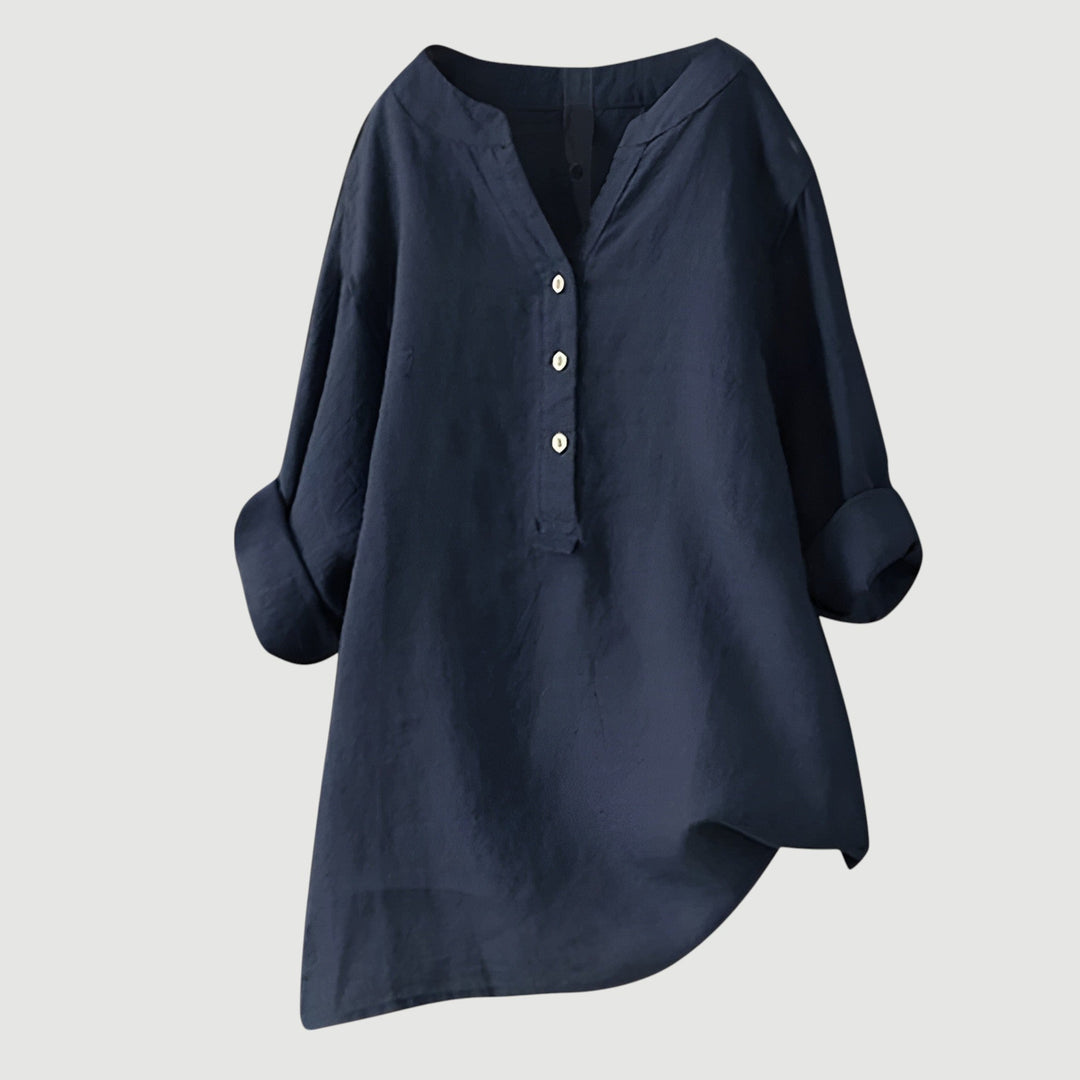 Gavienne | Luftige Alltägliche Feminine Bluse
