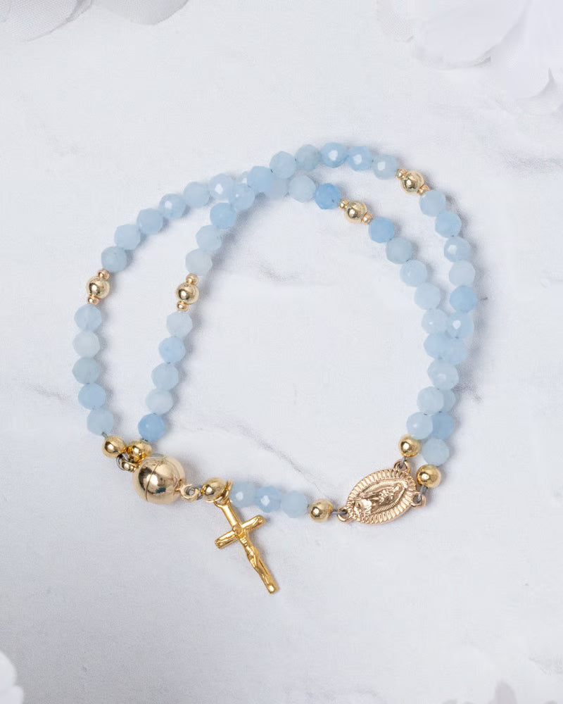 Ysolde | Pulsera de Cuentas con Diseño Clásico y Estilo Espiritual