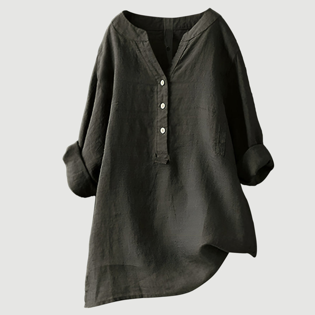 Gavienne | Luftige Alltägliche Feminine Bluse