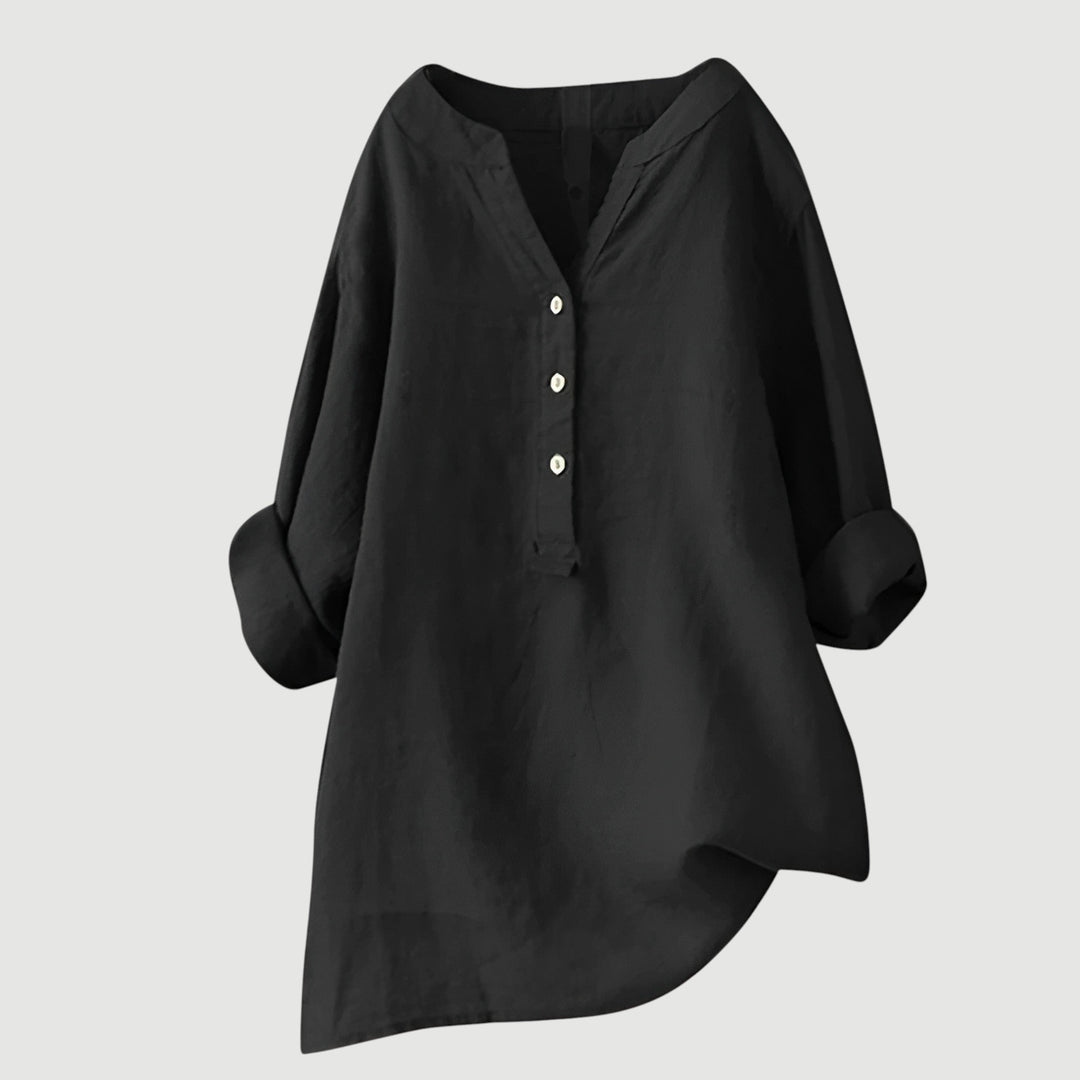 Gavienne | Luftige Alltägliche Feminine Bluse