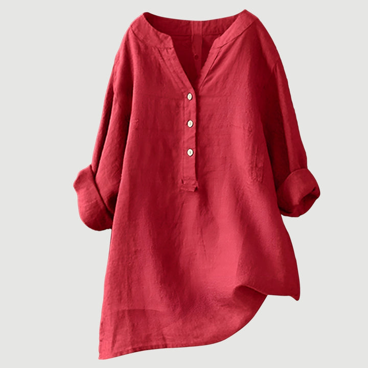 Gavienne | Luftige Alltägliche Feminine Bluse