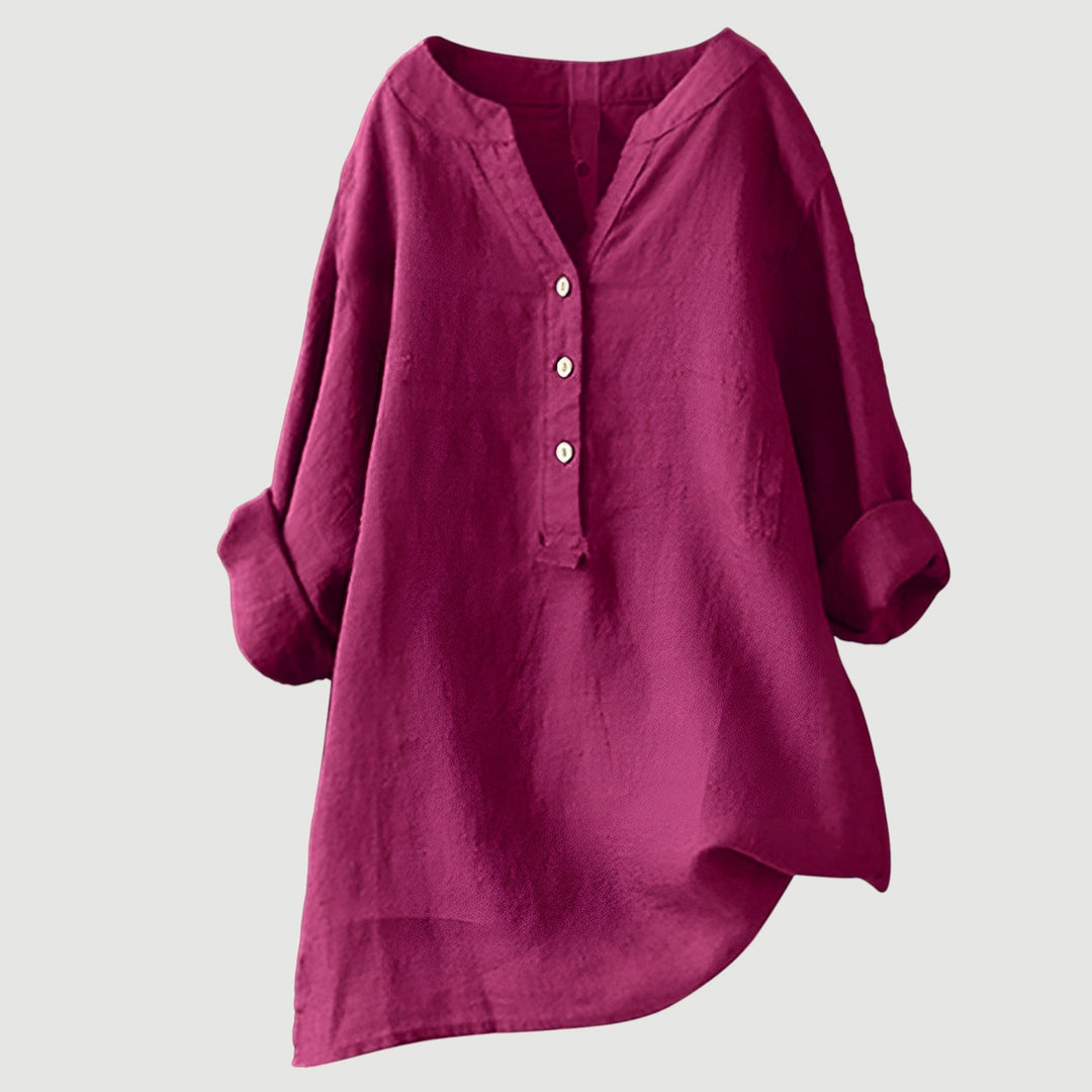 Gavienne | Luftige Alltägliche Feminine Bluse