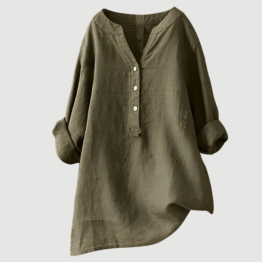 Gavienne | Luftige Alltägliche Feminine Bluse