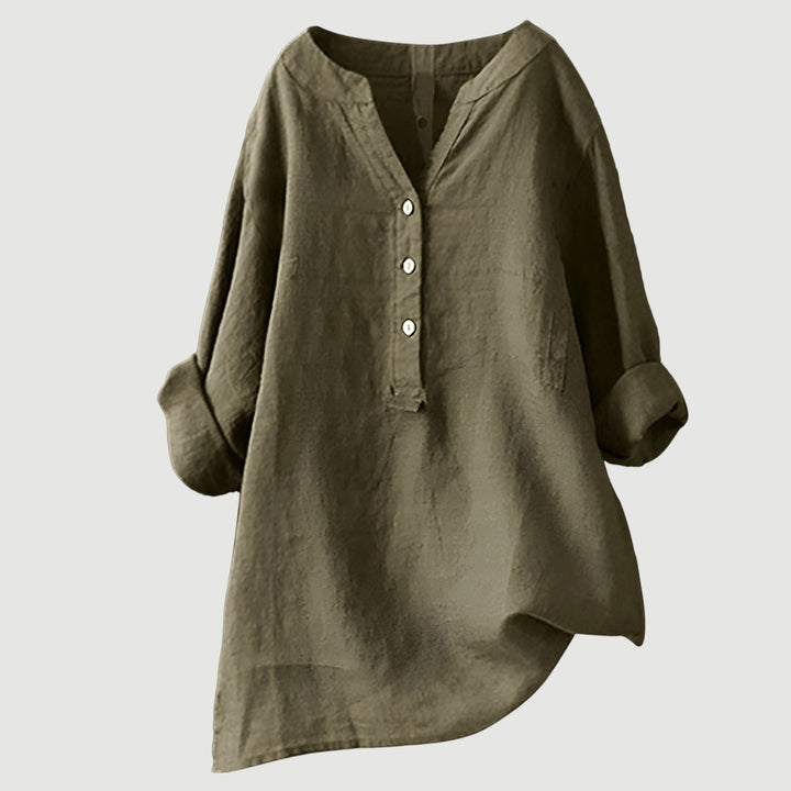Gavienne | Luftige Alltägliche Feminine Bluse