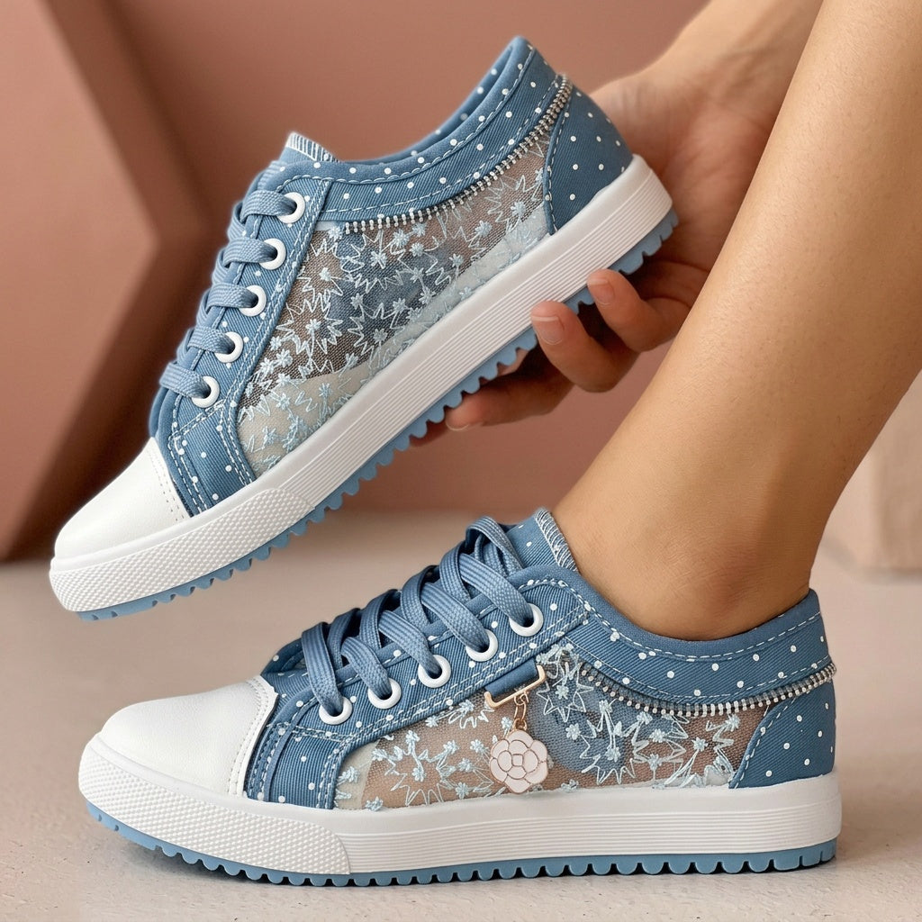 Victoria | Atmungsaktive Blumen-Sneaker mit leichtem Design und maximalem Komfort