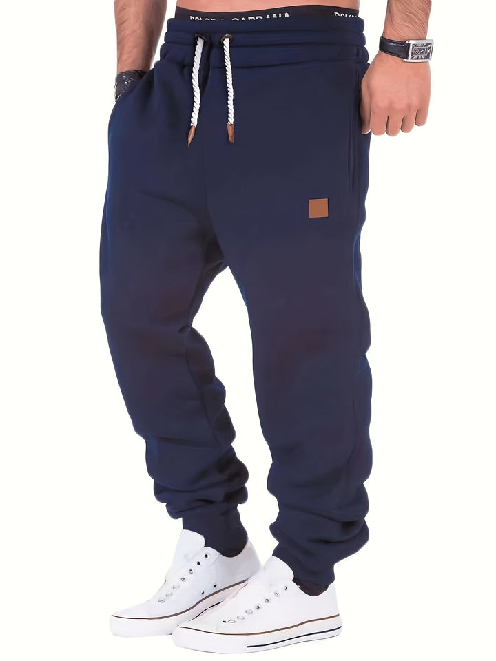 Rovanto | Slim Fit Herren Casual-Hosen mit verstellbarem Bund für Herbst und Winter