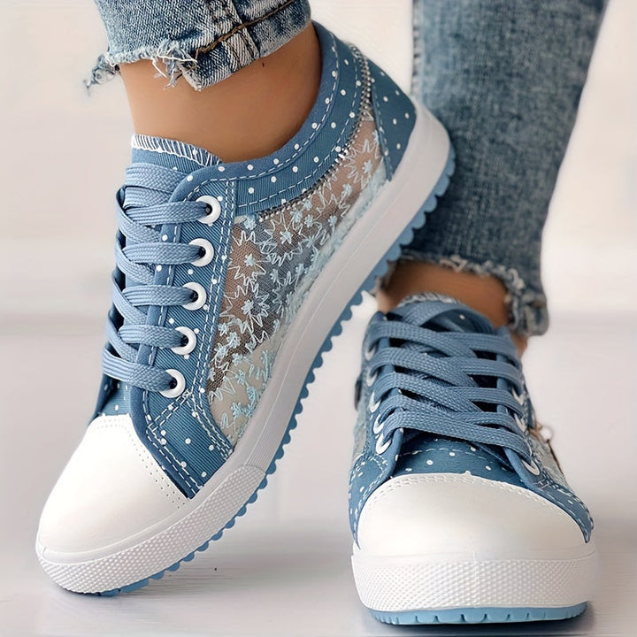 Victoria | Atmungsaktive Blumen-Sneaker mit leichtem Design und maximalem Komfort