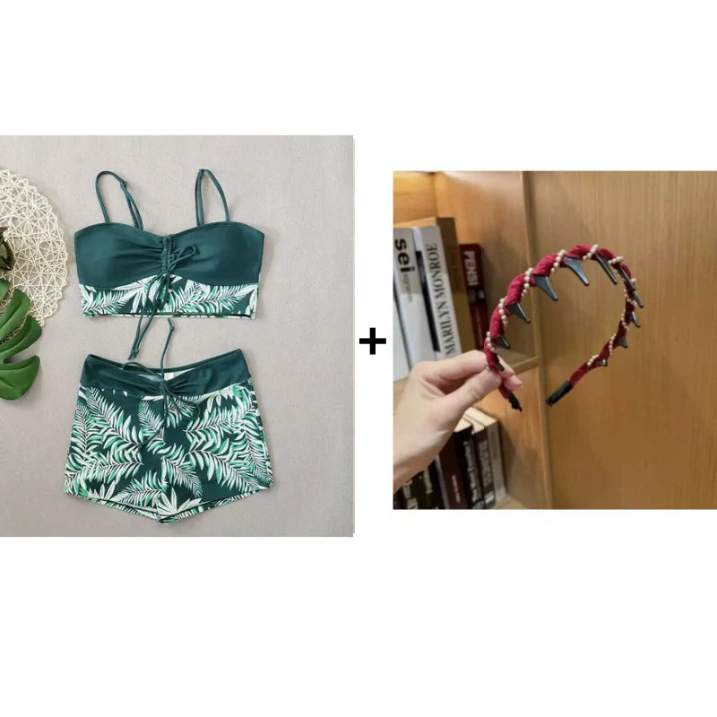 Reese | Zweiteiliger Badeanzug für Damen mit Muster