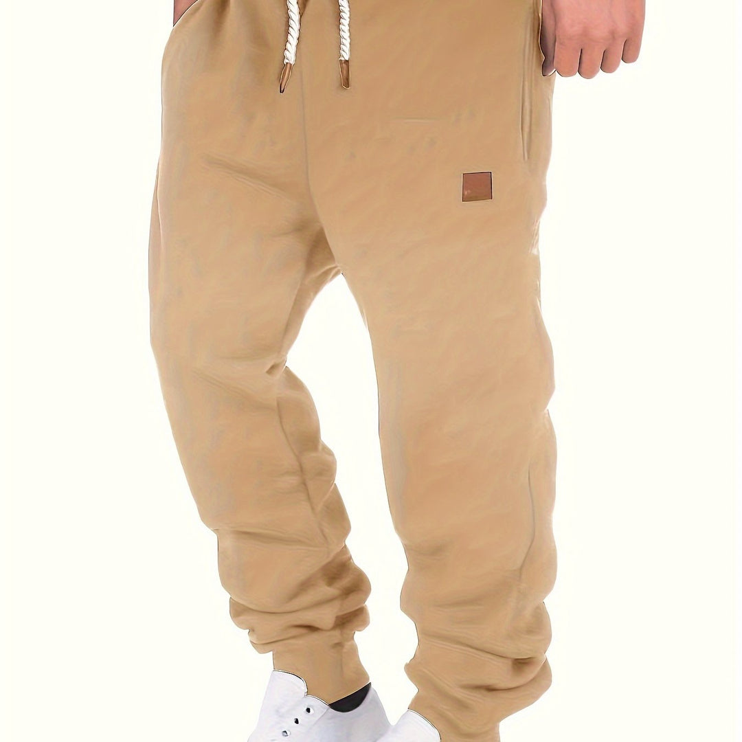 Rovanto | Slim Fit Herren Casual-Hosen mit verstellbarem Bund für Herbst und Winter